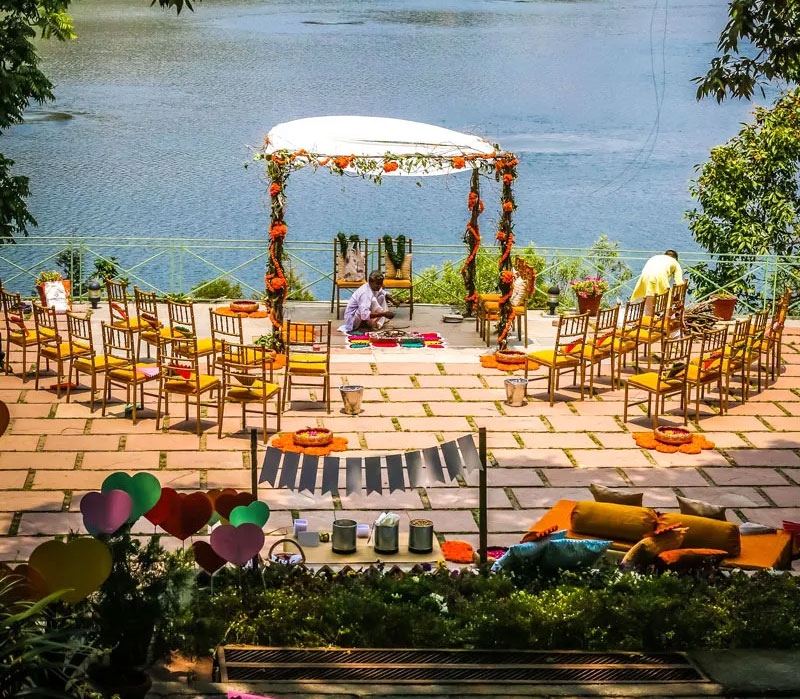 Haldwani venue setup